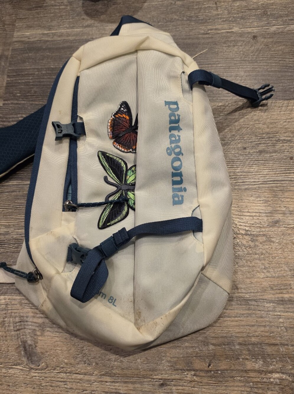 Patagonia Atom Sling 8L With Butterfly Embroidery